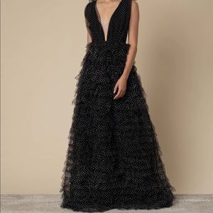 Elegant Black Evening Gown
